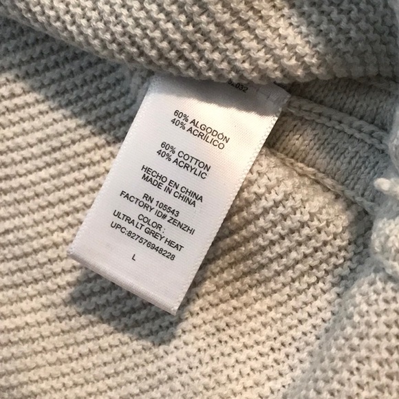 Thermal weave long lightweight tunic sweater - Picture 5 of 6